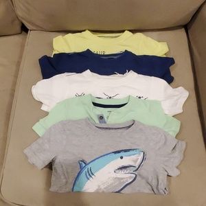 Bundle of 5 Carter's t shirts
